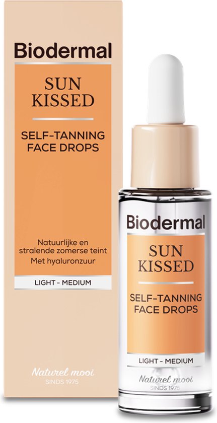 Biodermal Self Tanning Face Drops zelfbruiner voor het gezicht