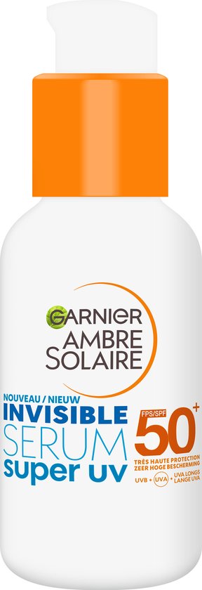 Garnier Invisible Super UV serum SPF50+ onzichtbaar voor alle huidtypen